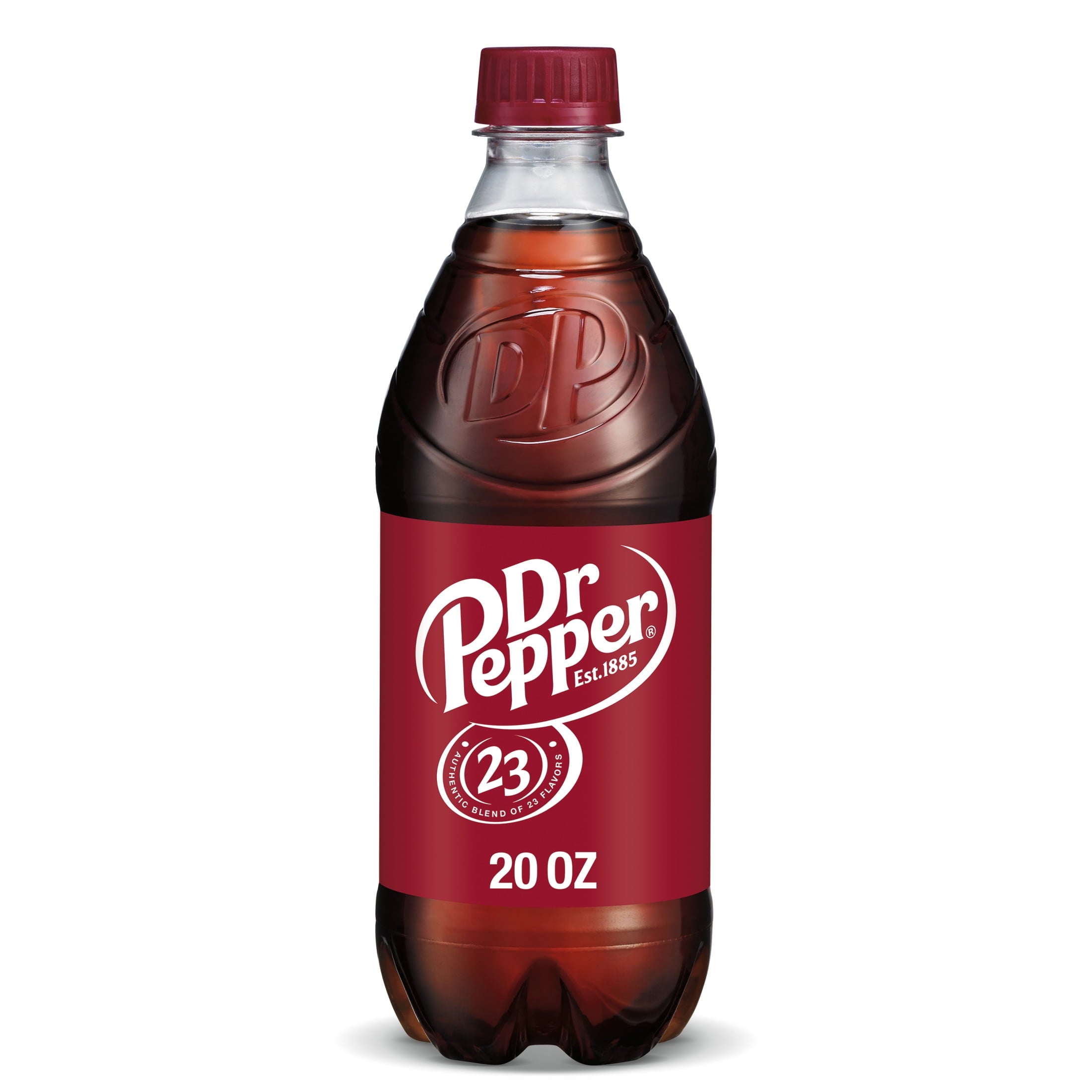 Dr Pepper Soda Pop Bottle 20 Fl Oz