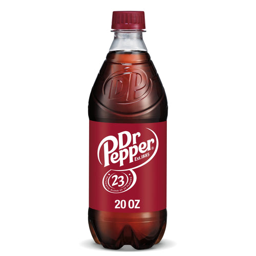 Dr Pepper Soda Pop Bottle 20 Fl Oz