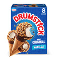 Drumstick Original Vanilla Sundae Cones 8 Count 36.8 Fl Oz