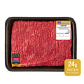 Bottom Round for Stir Fry, Choice Angus Beef, Tray, Fresh, 0.75 - 1.35 lb