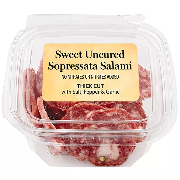 Wegmans Italian Classics Thick Cut Sopressata Salami-( Avg 0.33 lb)