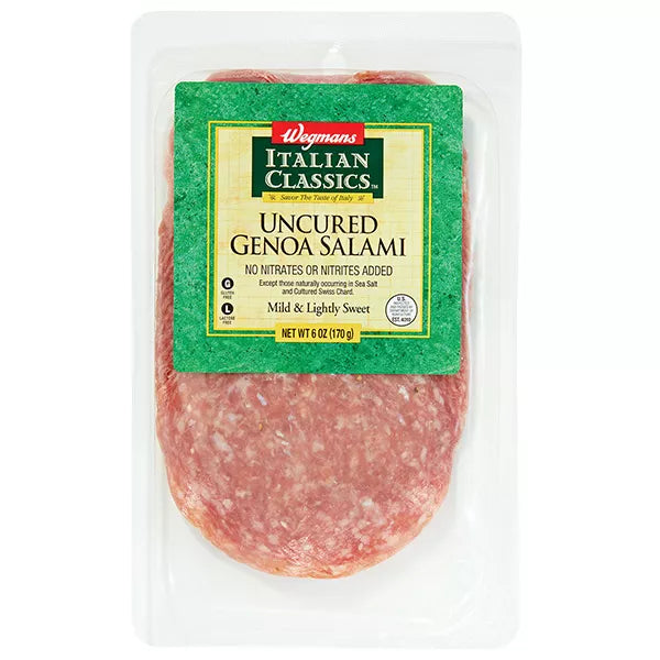 Wegmans Italian Classics Uncured Genoa Salami-6 ounce