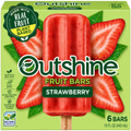 Outshine Strawberry Fruit Bars – Made with Real Fruit, Frozen Treats, 6 Count
