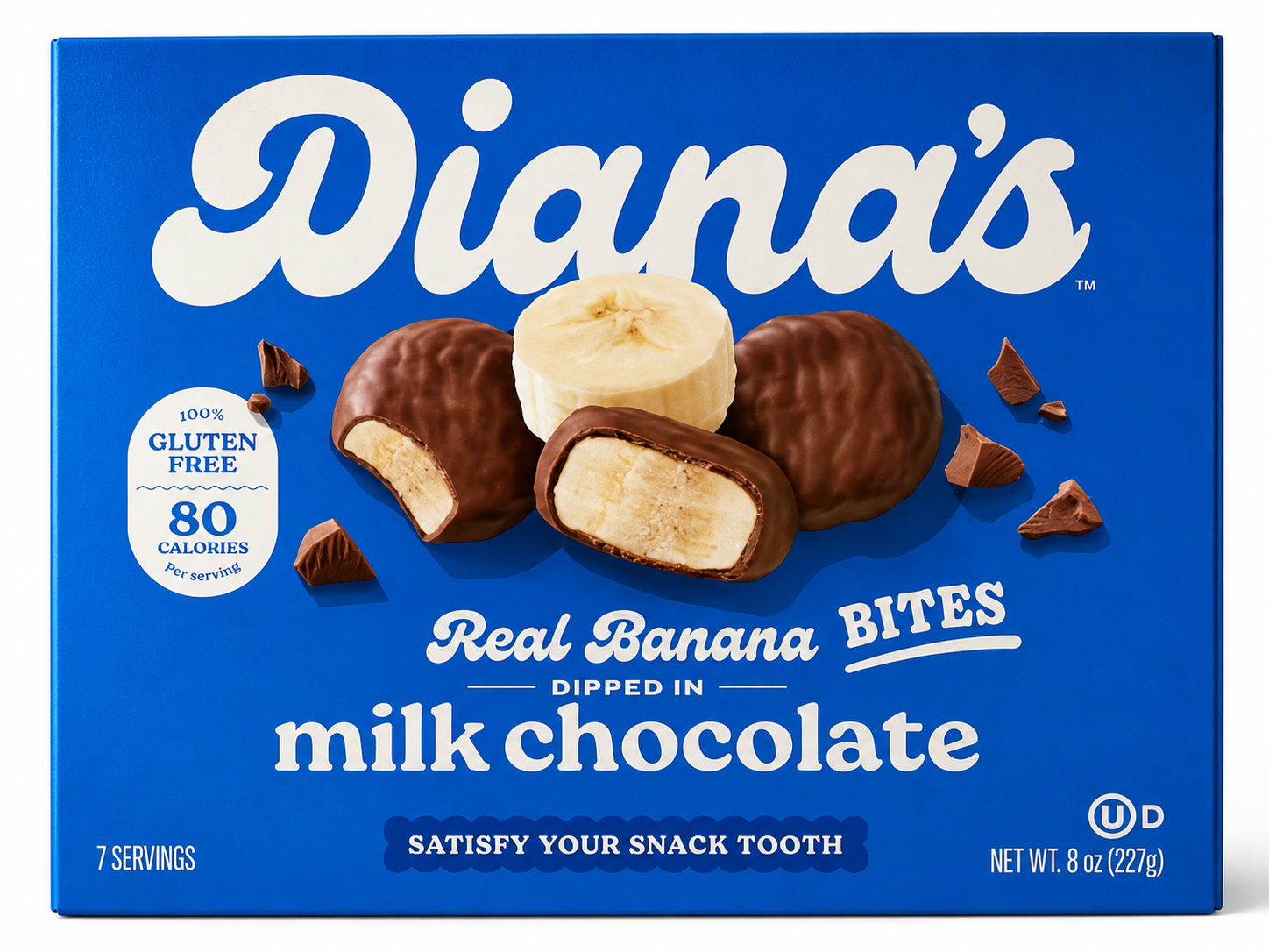 Diana’s Real Banana Bites – Milk Chocolate