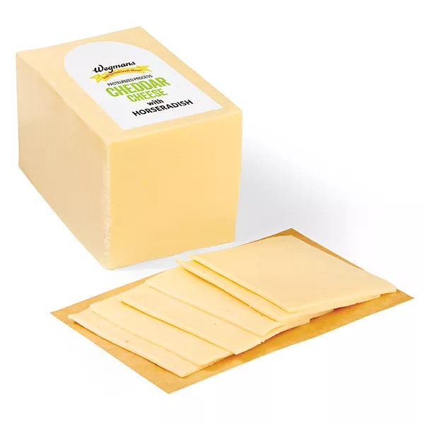 Wegmans Cheddar Cheese with Horseradish
