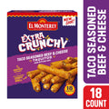 El Monterey Extra Crunchy Taco Seasoned Beef & Cheese Taquitos 20.7 Oz Frozen