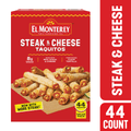 El Monterey Steak & Cheese Flour Taquitos Frozen 44 Count 44 Oz
