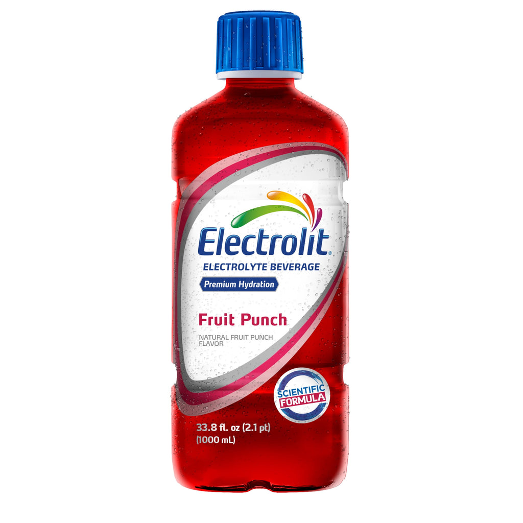 Electrolit Fruit Punch Electrolyte Hydration Beverage 33.8 fl oz