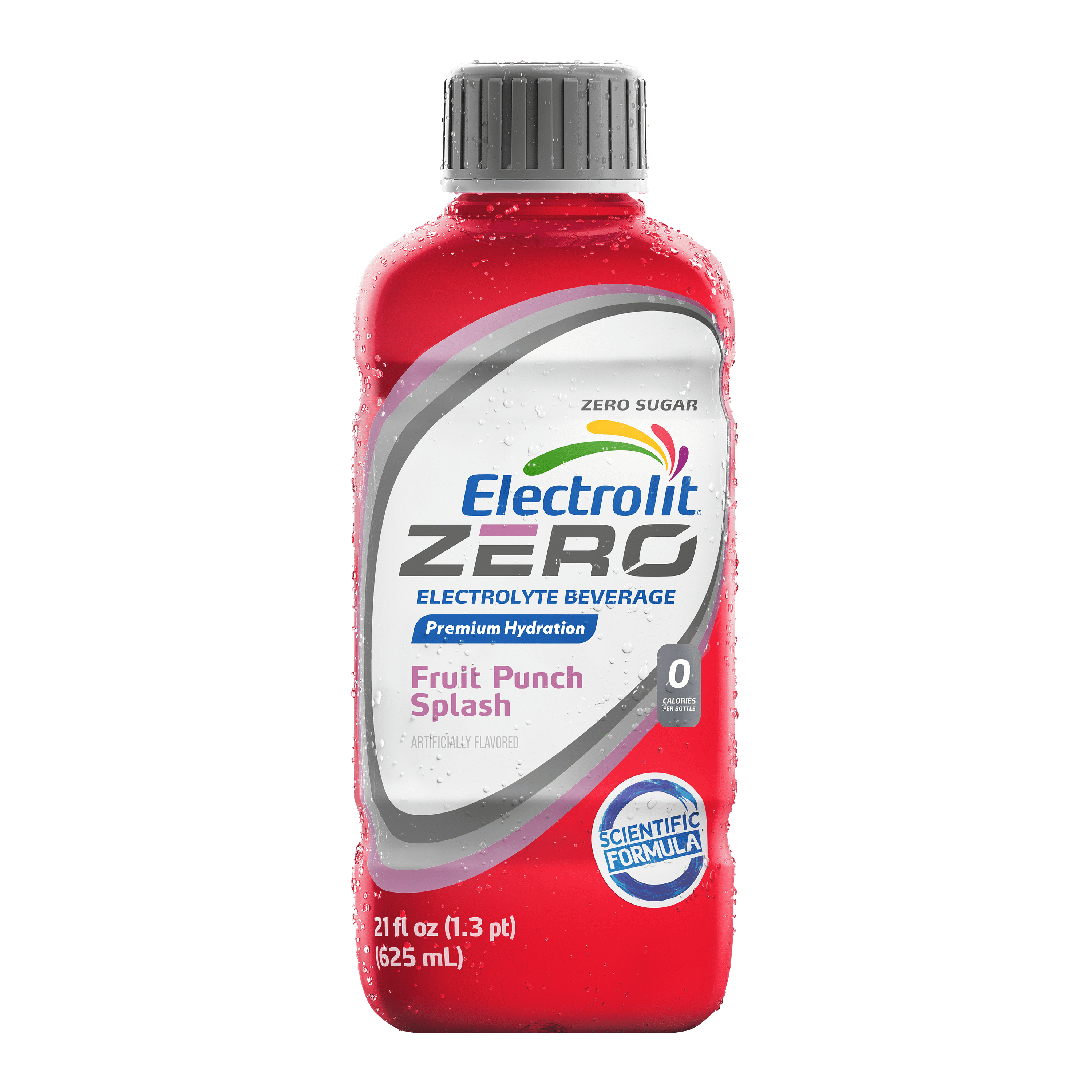 Electrolit Zero Sugar-Free Fruit Punch Sports Drink 21 fl oz