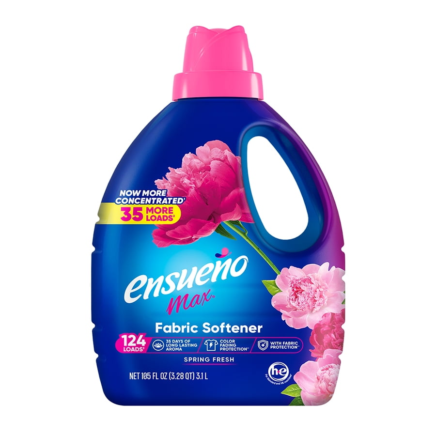Ensueno Spring Fresh Liquid Fabric Softener 105 fl oz 120 Loads