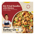 Esther Choi Stir Fried Noodles with Chicken Frozen 10.8 Oz