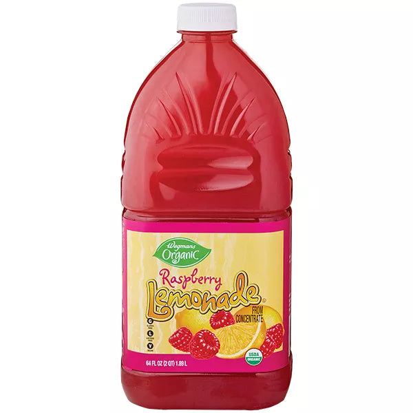 Wegmans Organic Raspberry Lemonade 64 fl. oz.