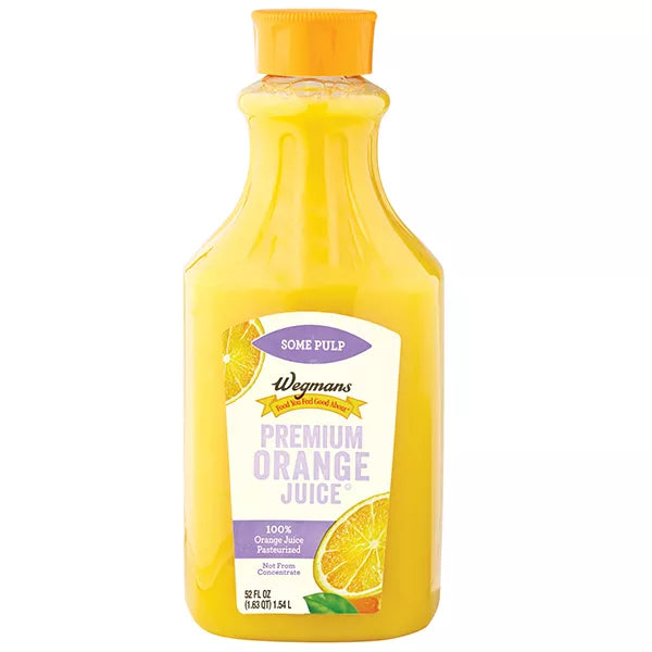 Wegmans Premium Some Pulp Orange Juice 52 fl. oz.