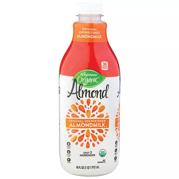 Wegmans Organic Original Unsweetened Almondmilk