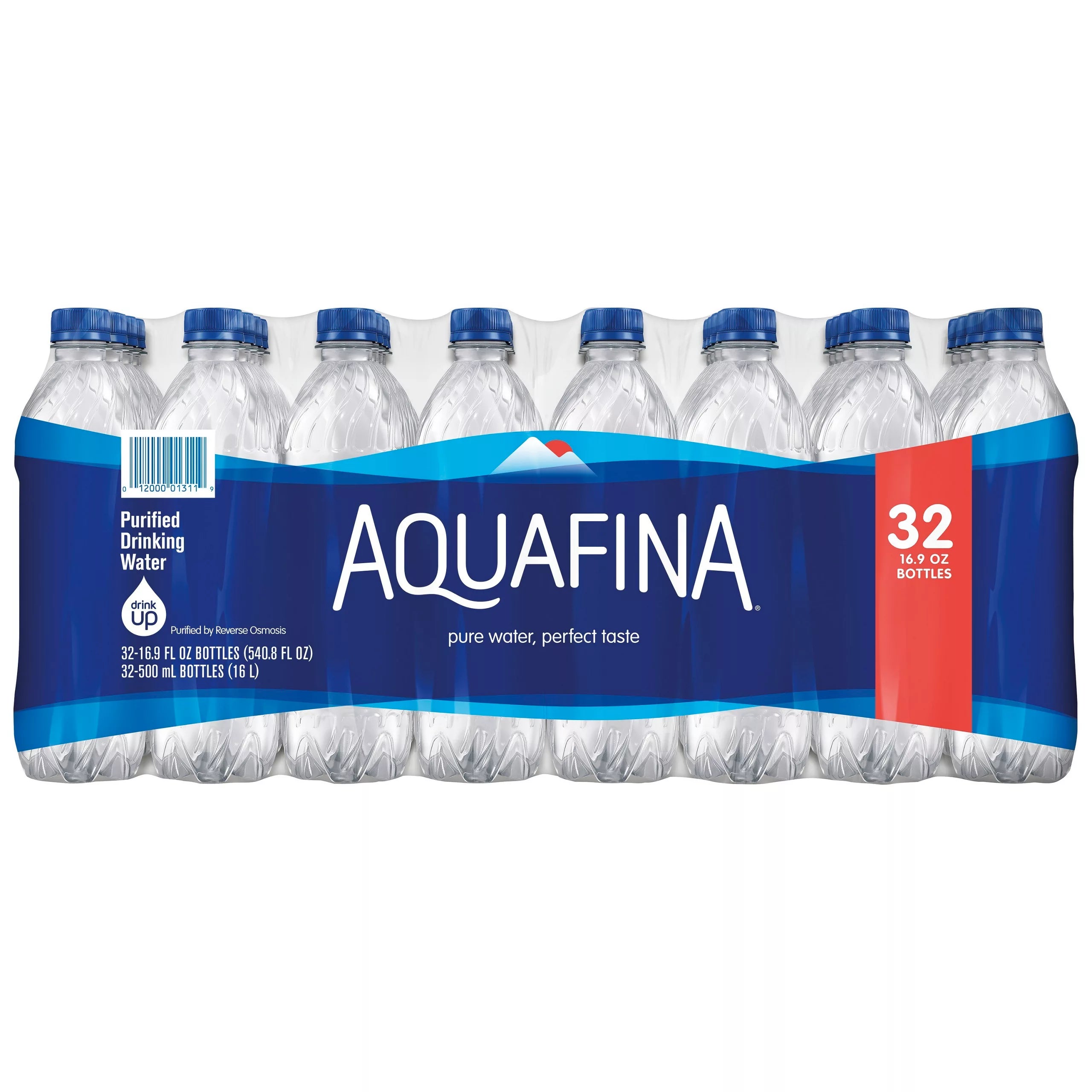 Aquafina Water Purified Water
32 x 16.9 fl. oz.