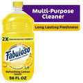 Fabuloso 2X Multi-Purpose Cleaner No Rinse Floor Cleaner Refreshing Lemon Scent 56 fl oz