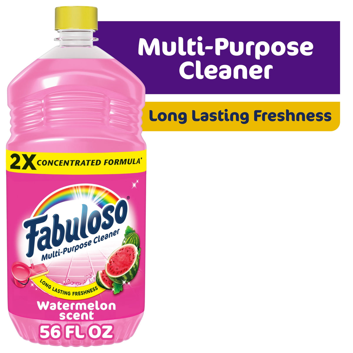 Fabuloso 2X Multi-Purpose Cleaner Watermelon Scent 56 fl oz