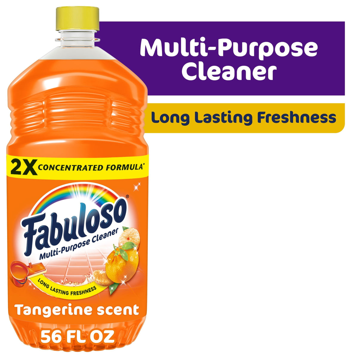 Fabuloso 2X Multi-Purpose Cleaner Tangerine Scent 56 fl oz