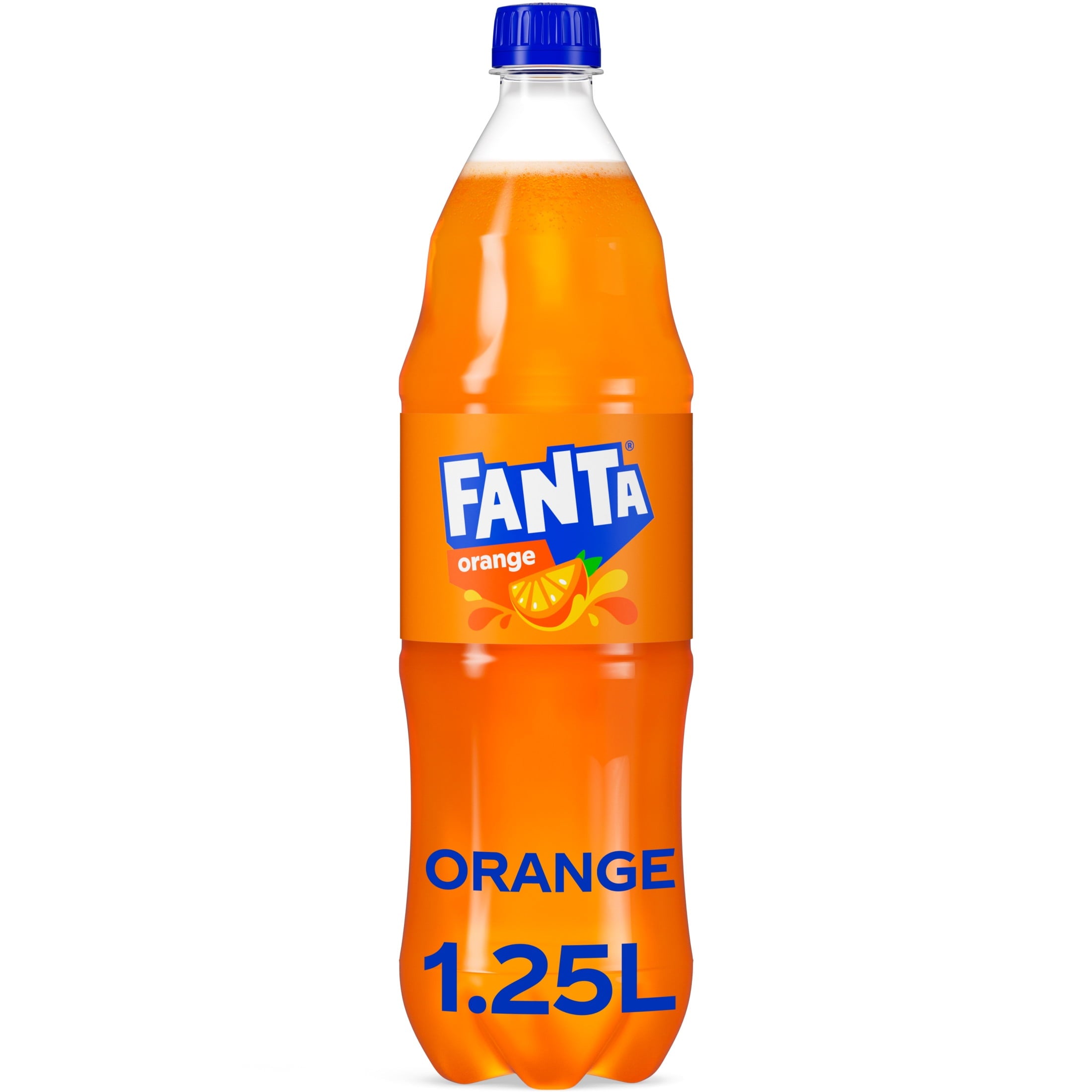 Fanta Orange Soda Pop Bottle 1.25 L