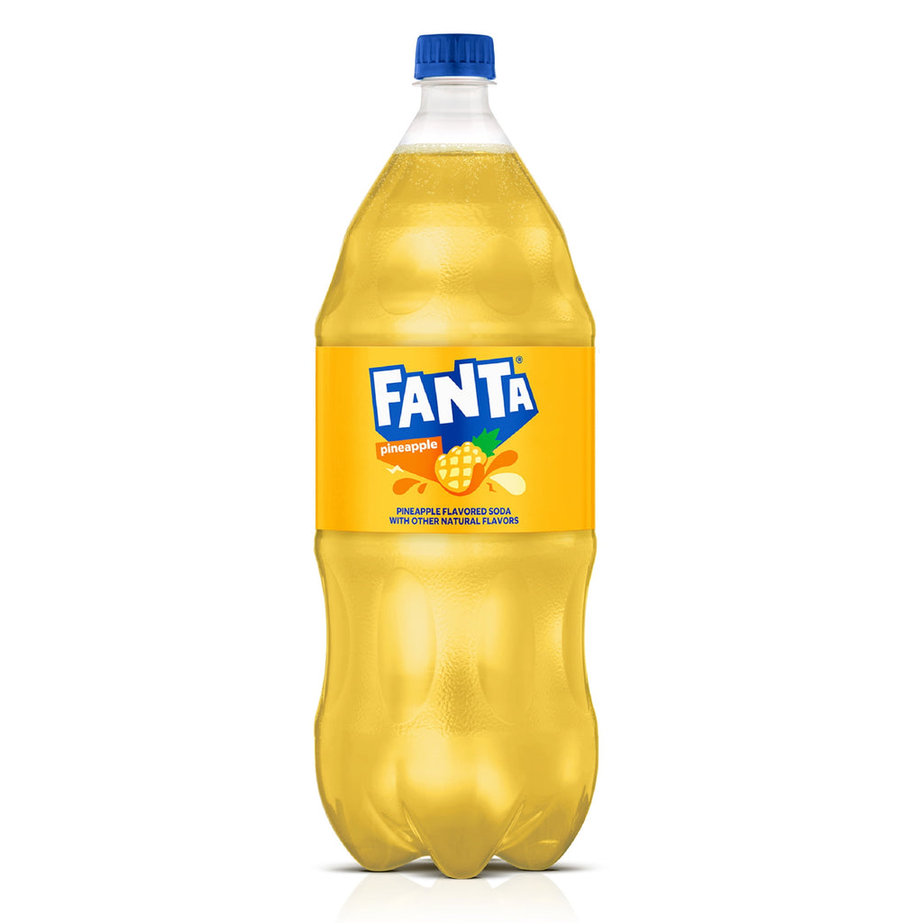 Fanta Pineapple Soda Pop Bottle 2 L