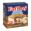 FatBoy Cinnamon Churro Ice Cream Sandwiches 4 Count 16 Fl Oz