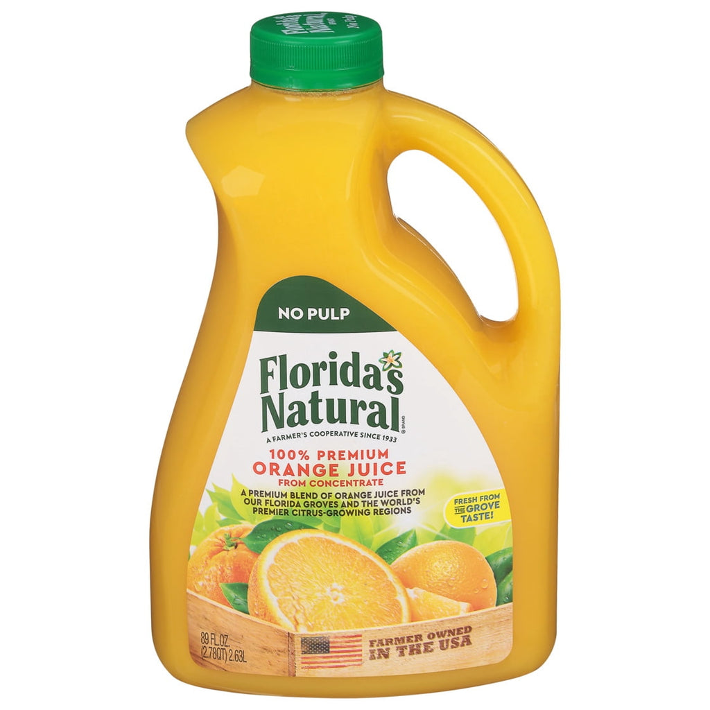Florida's Natural No Pulp Orange Juice 89 fl oz