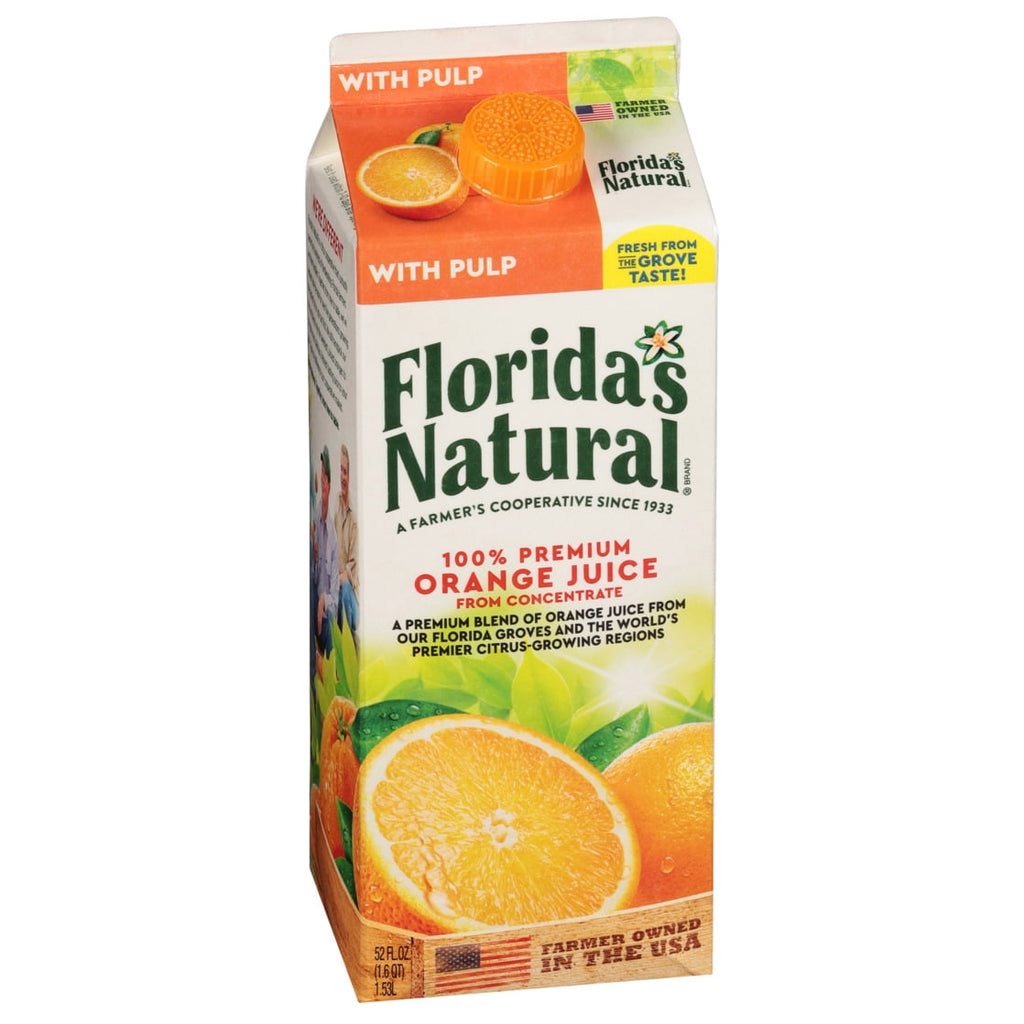 Florida's Natural Orange Juice With Pulp 52 fl oz