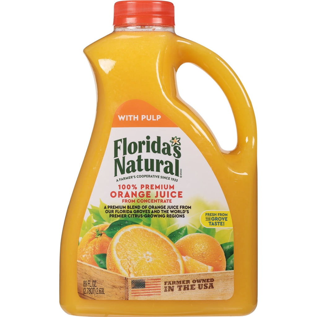 Florida's Natural Orange Juice With Pulp 89 fl oz