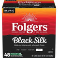 Folgers Black Silk Dark Roast Coffee Keurig K-Cup Pods 48 Count