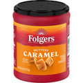 Folgers Buttery Caramel Artificially Flavored Medium Roast Ground Coffee 9.6 oz Canister