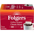 Folgers Classic Roast Naturally Caffeinated Medium Roast Coffee Bags 38 Count 6 oz Box