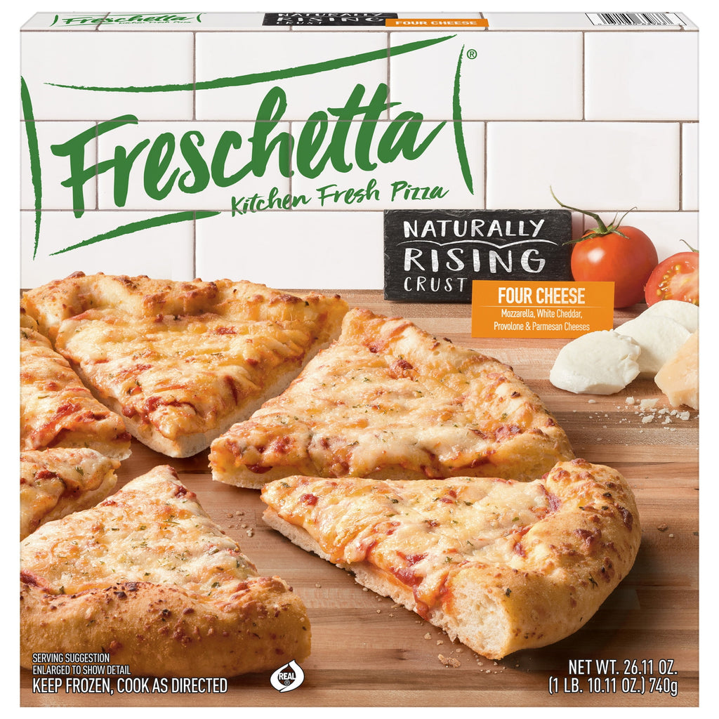 Freschetta Four Cheese Naturally Rising Crust Frozen Pizza 26.11 Oz