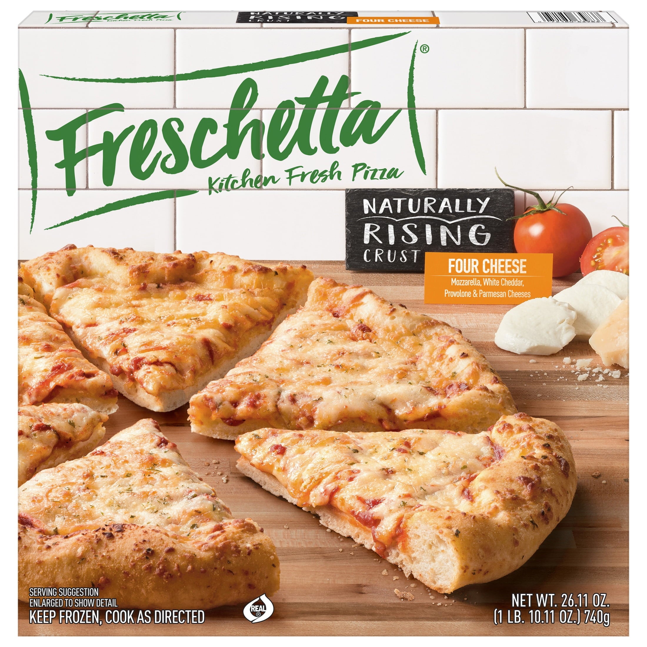 Freschetta Four Cheese Naturally Rising Crust Frozen Pizza 26.11 Oz