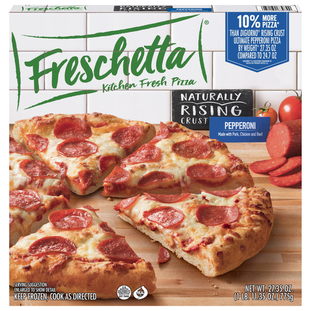 Freschetta Naturally Rising Crust Pepperoni Frozen Pizza 27.34 Oz