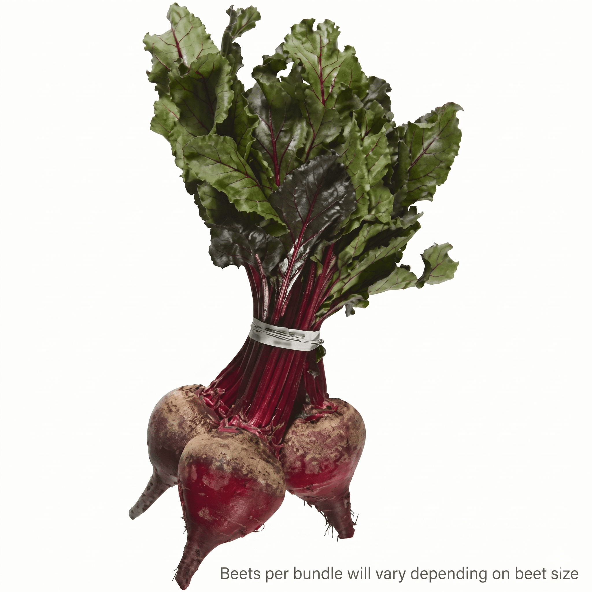Fresh Whole Red Beets Bunch 3 Count