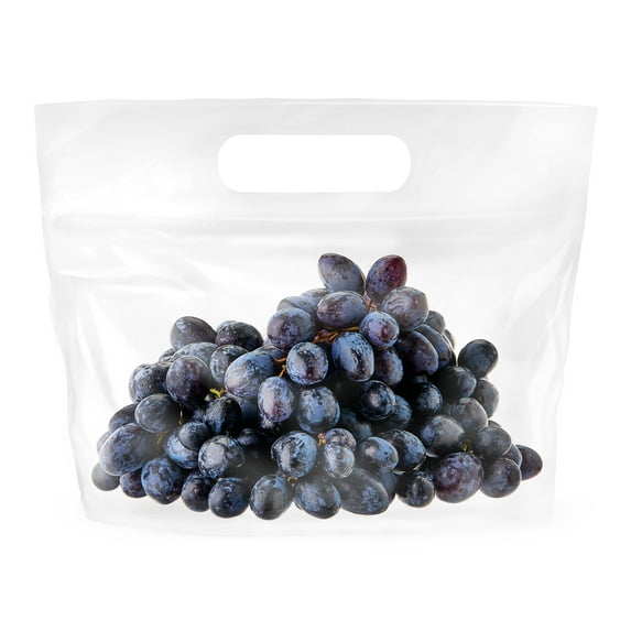 Fresh Black Seedless Grapes 2.25 Lb Bag