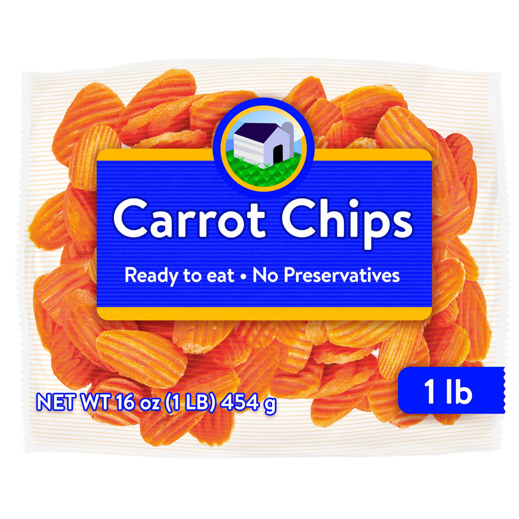 Fresh Carrot Chips 1 Lb Bag