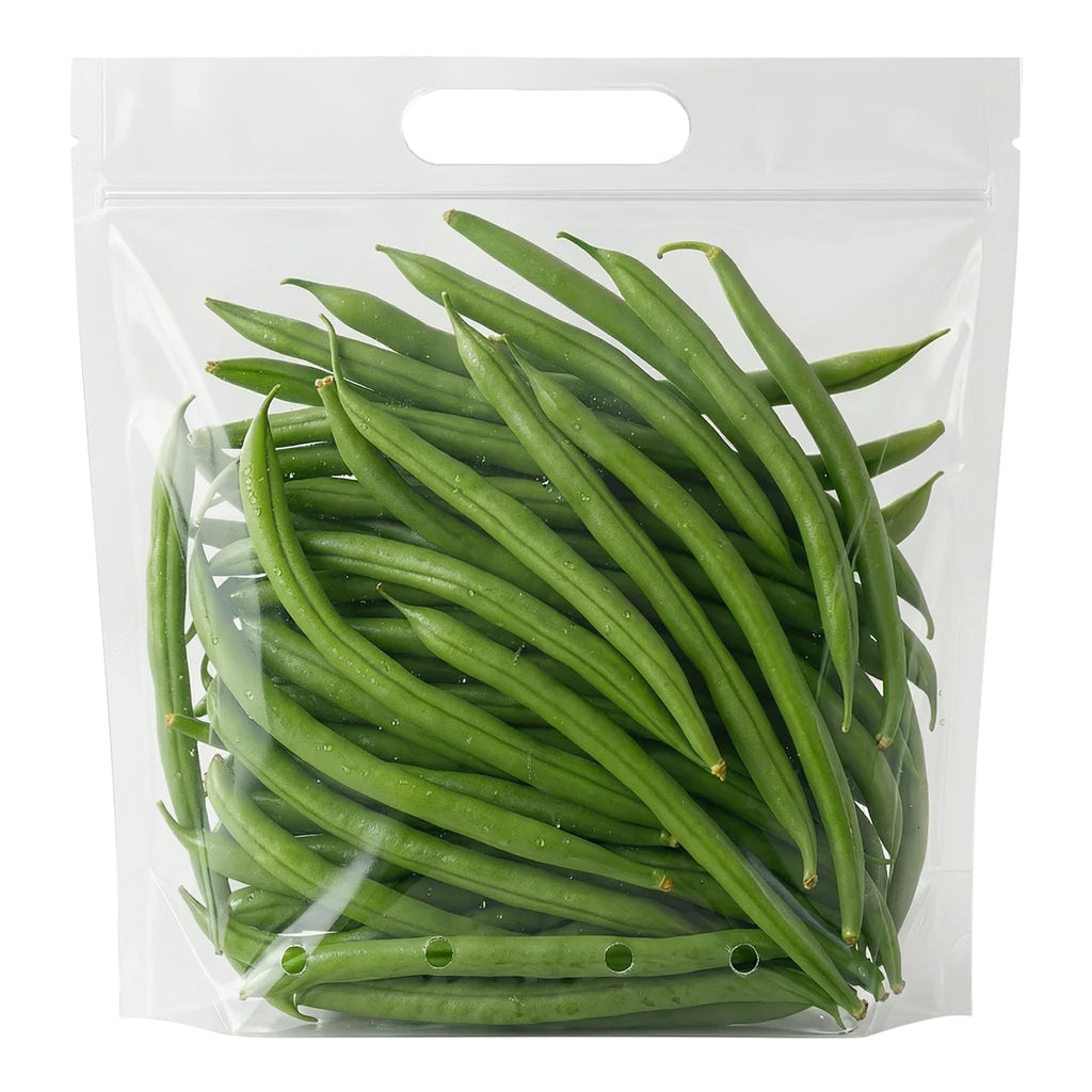 Fresh Whole Green Beans Bag 26.5 Oz