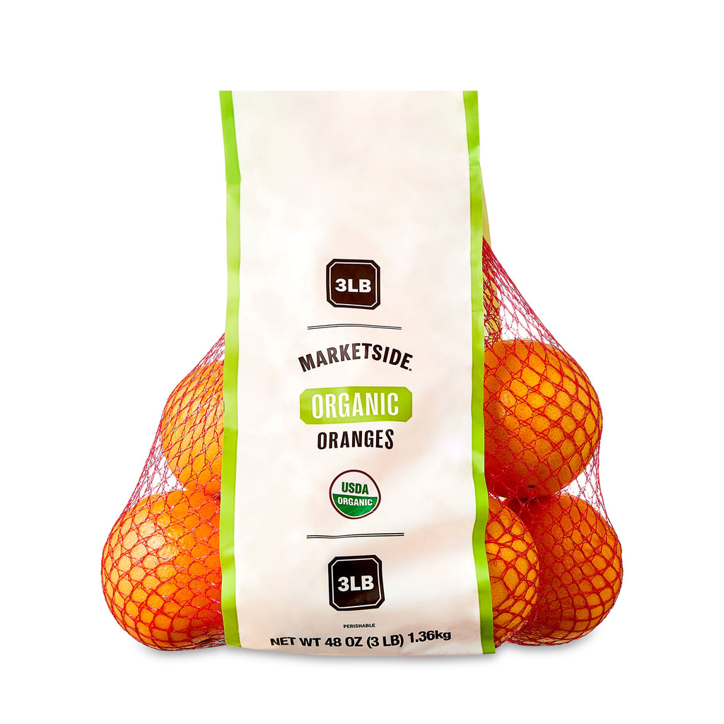 Fresh Organic Oranges 3 Lb Bag
