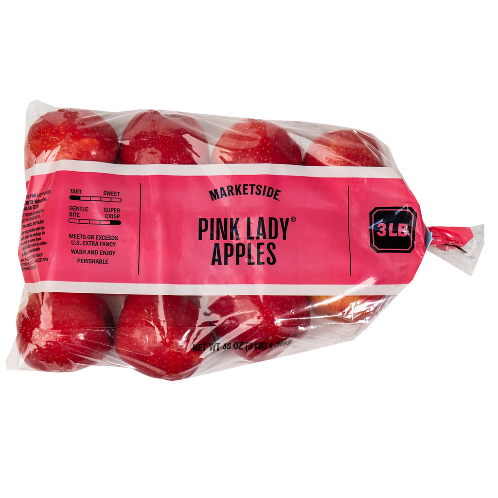 Fresh Pink Lady Apples 3 Lb Bag