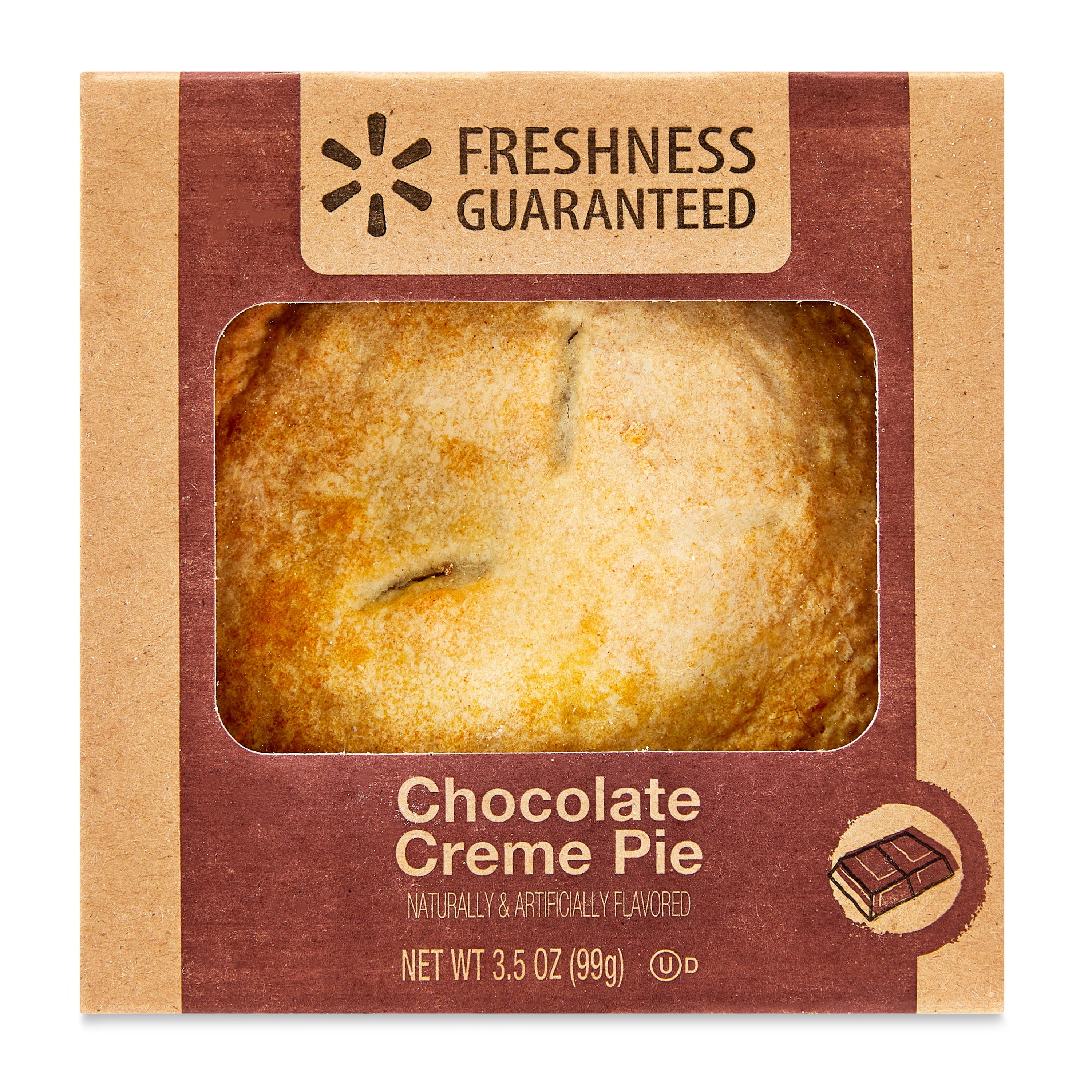 Mini Baked Chocolate Flavored Creme Pie 3.5 Oz Freshness Guaranteed