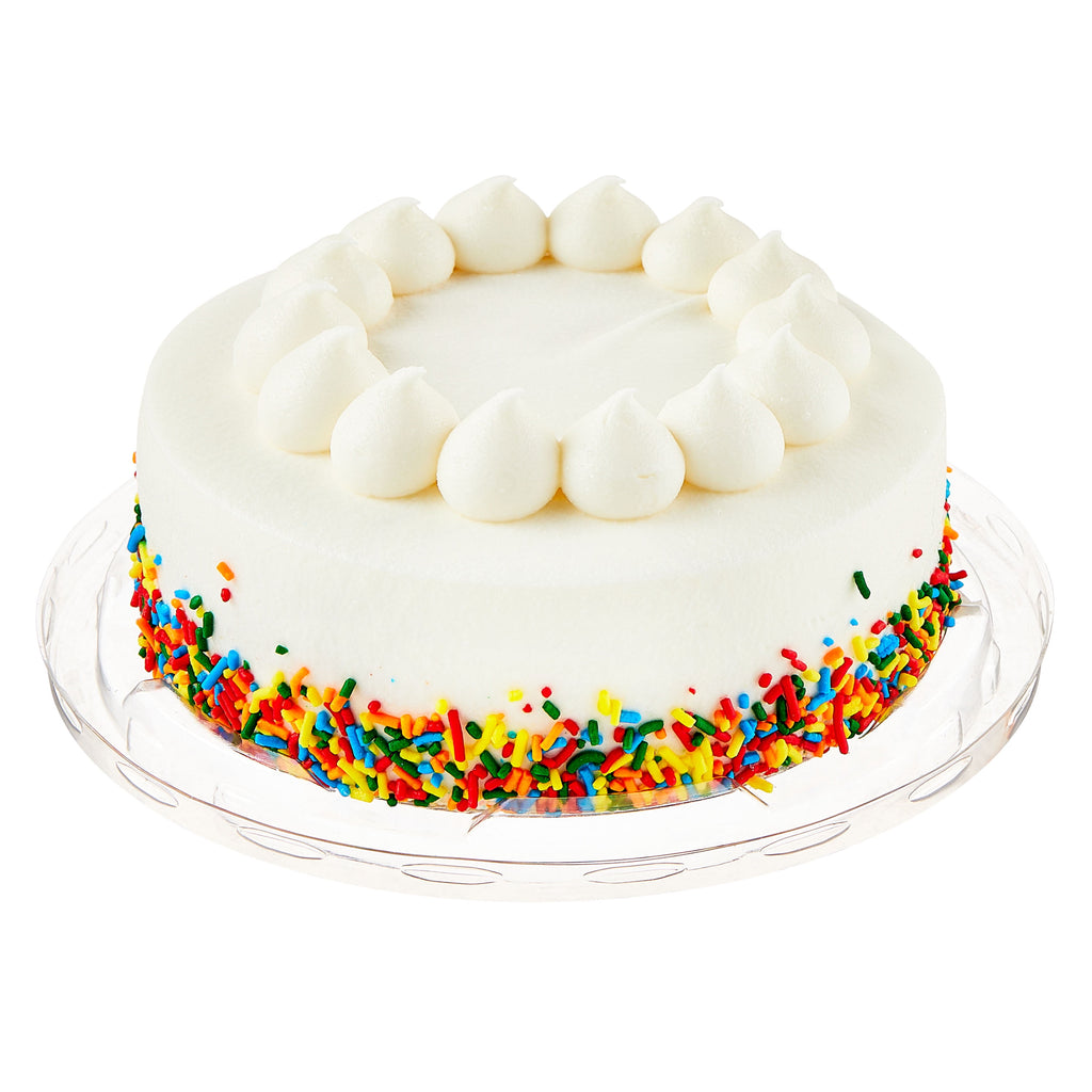5 Inch Double Layer Vanilla Cake 15.9 Oz 1 Count Freshness Guaranteed