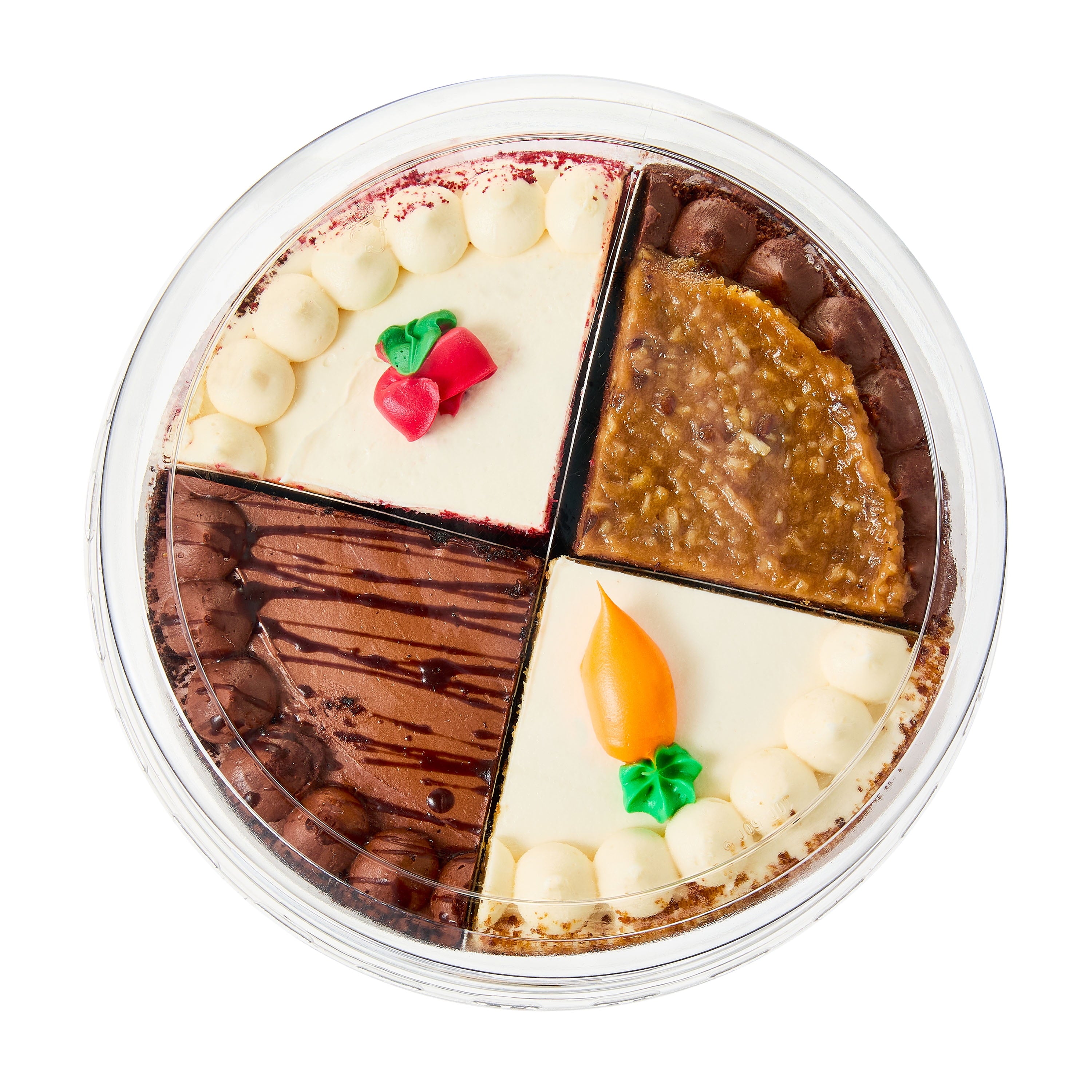 4 Flavor Variety Cake 44 Oz 1 Count Refrigerated Freshness Guaranteed