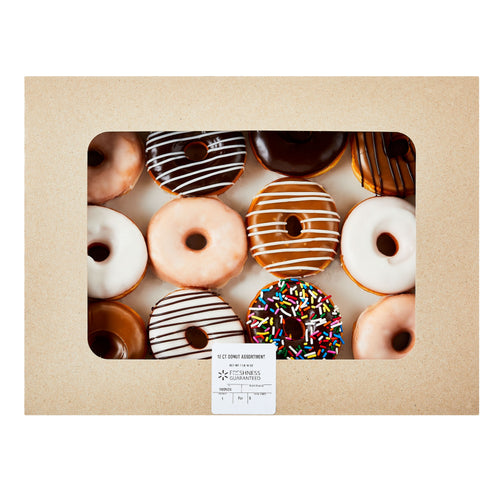 Assorted Ring Donuts 12 Oz 12 Count Freshness Guaranteed