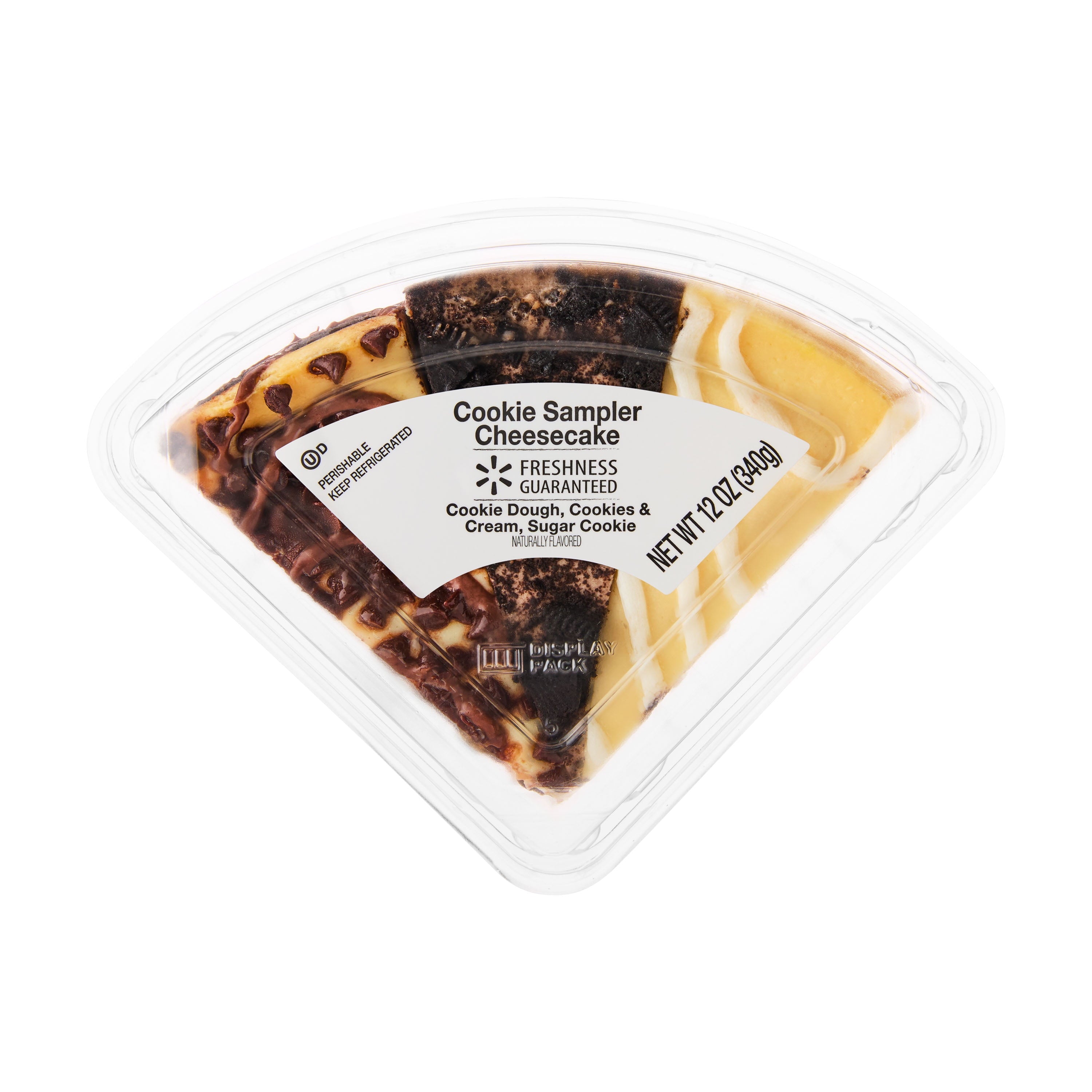Cookie Variety Cheesecake Slices 12 Oz 3 Count Freshness Guaranteed
