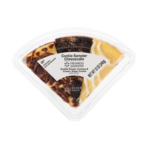 Cookie Variety Cheesecake Slices 12 Oz 3 Count Freshness Guaranteed