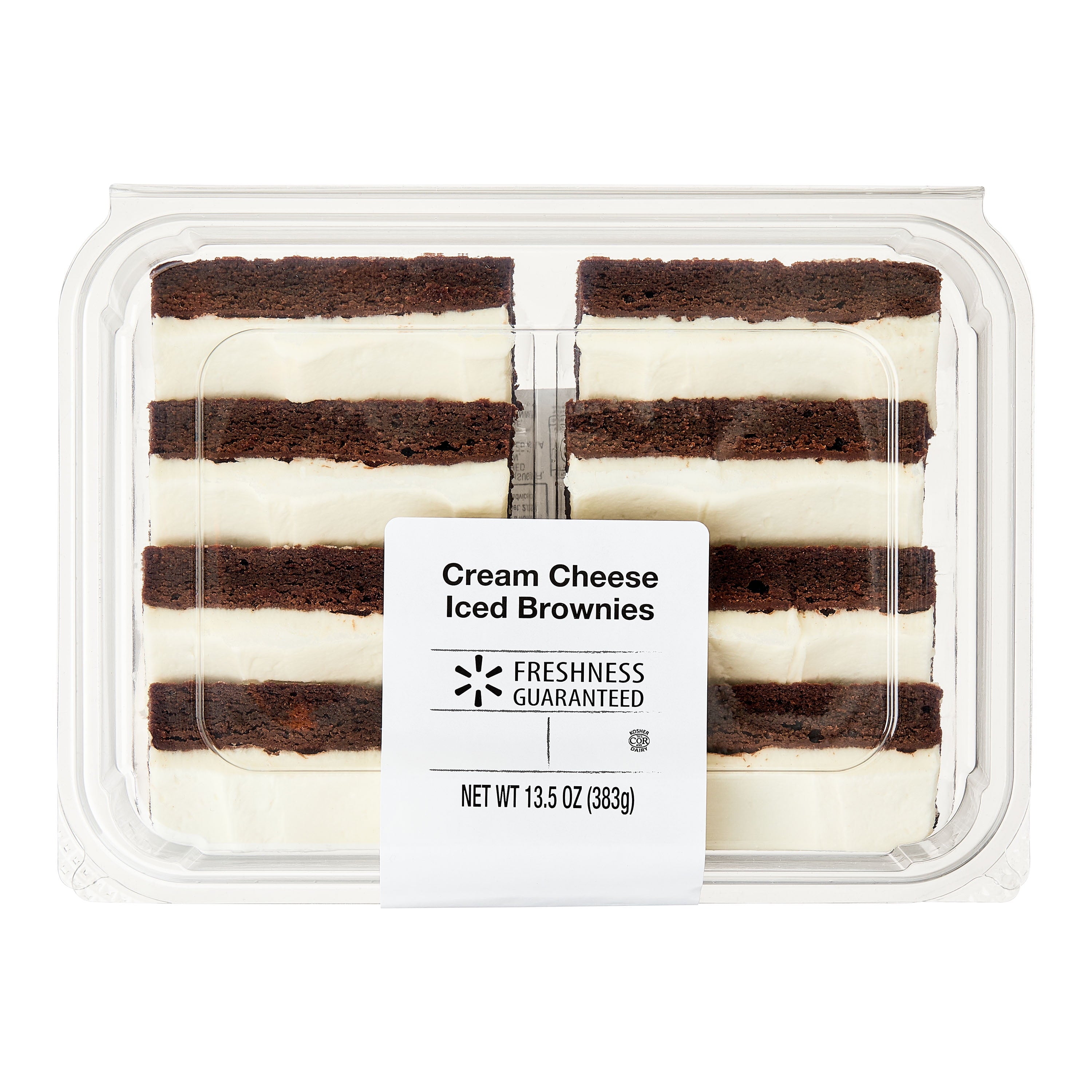 Cream Cheese Iced Brownies 13.5 Oz 8 Count Freshness Guaranteed