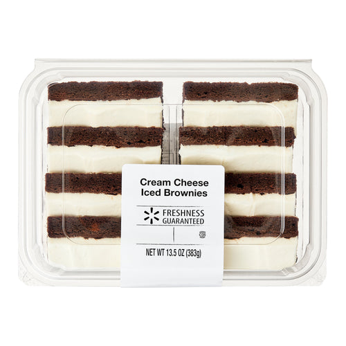 Cream Cheese Iced Brownies 13.5 Oz 8 Count Freshness Guaranteed