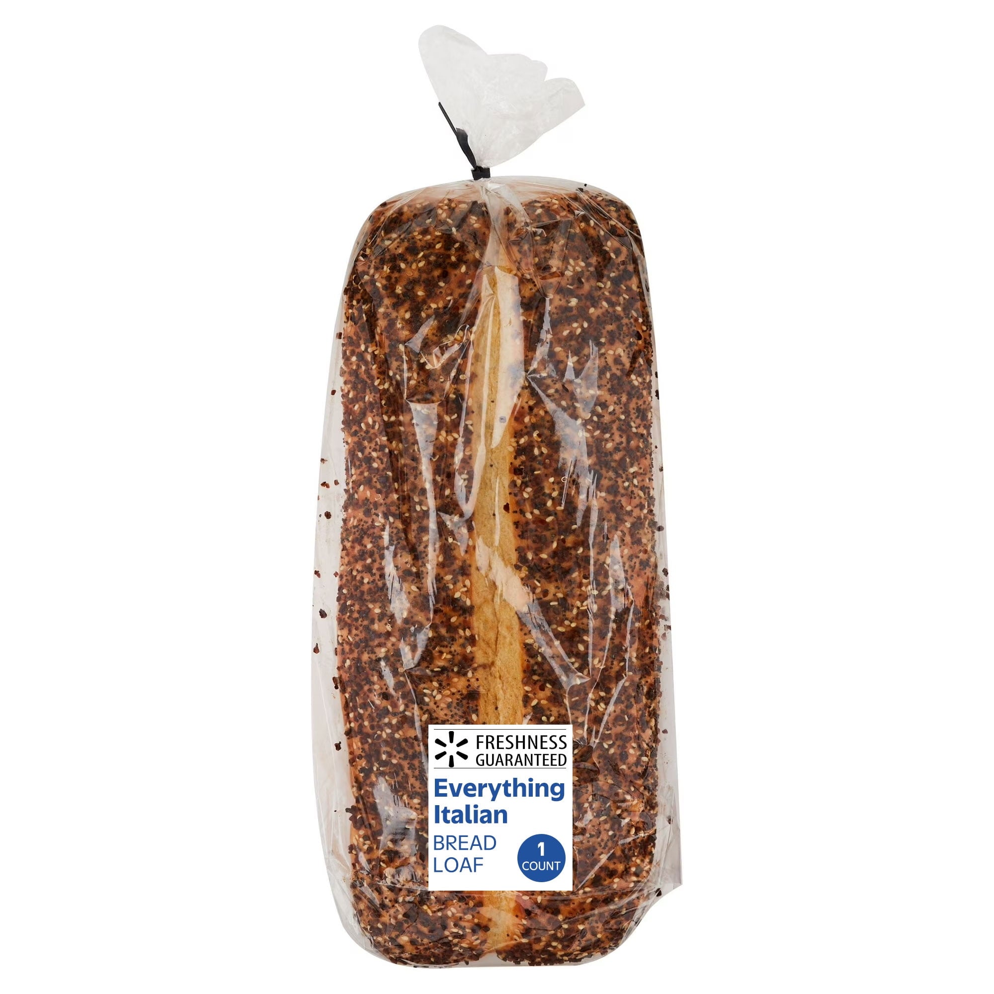 Everything Italian Bread Loaf 14 Oz 1 Count Freshness Guaranteed