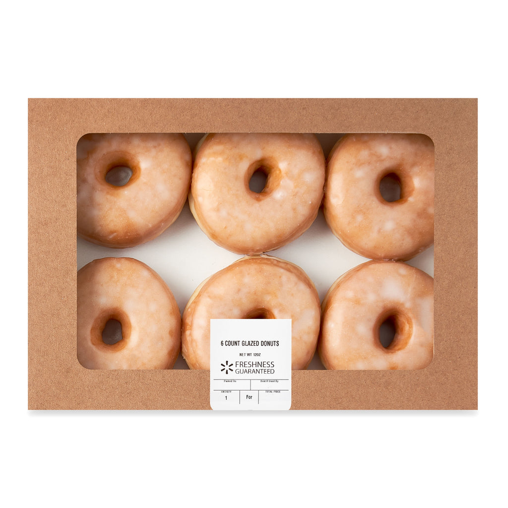Glazed Donuts 12 Oz 6 Count Freshness Guaranteed